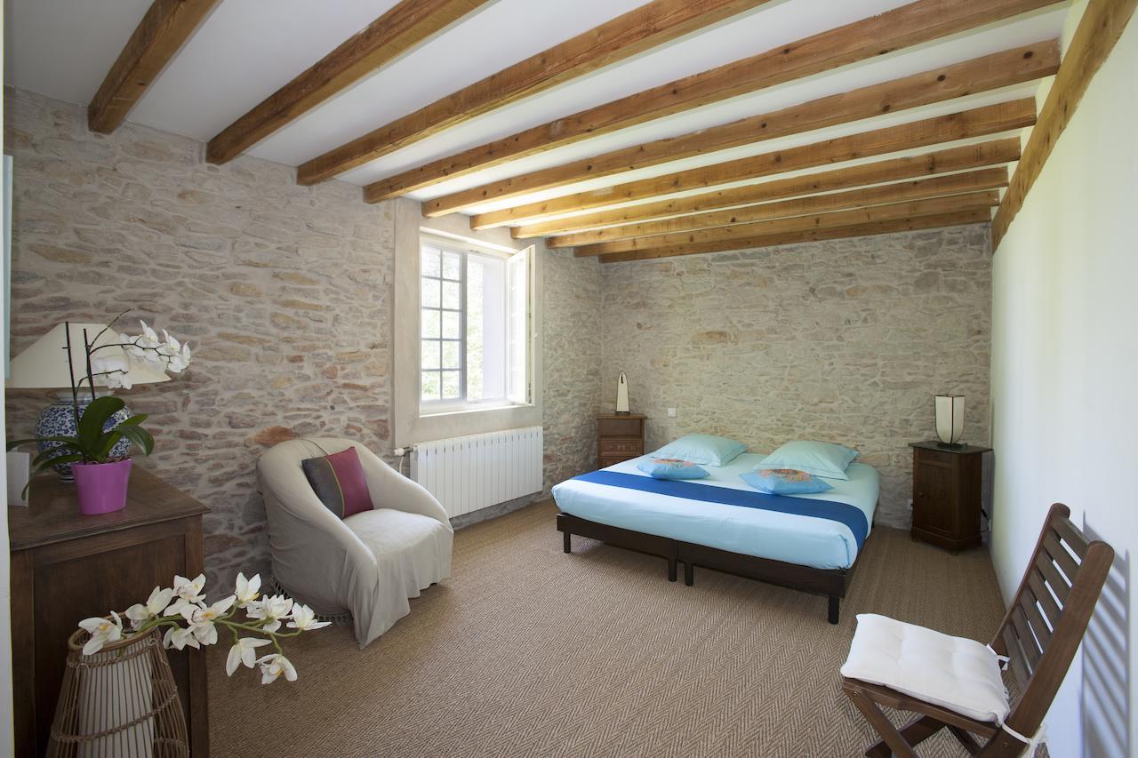 Bed and Breakfast Domaine Les Magasins à Bram Chambre photo